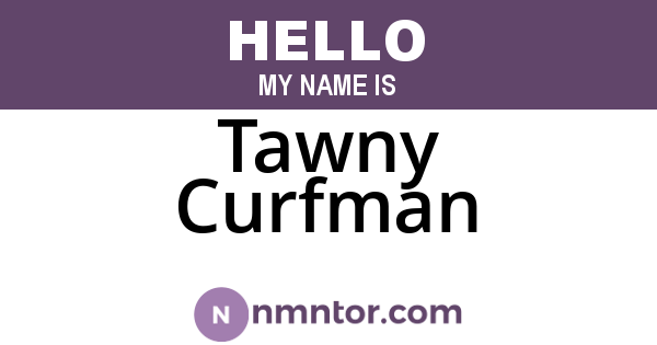 Tawny Curfman