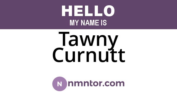 Tawny Curnutt