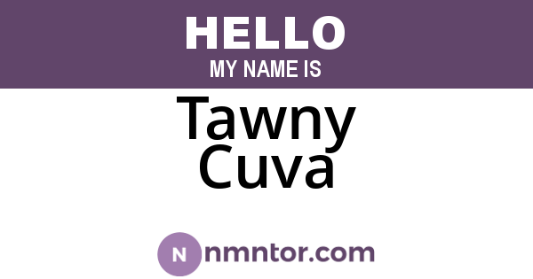 Tawny Cuva