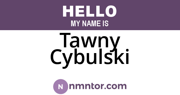 Tawny Cybulski