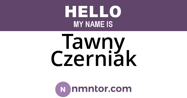 Tawny Czerniak