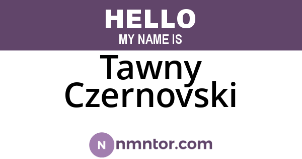 Tawny Czernovski