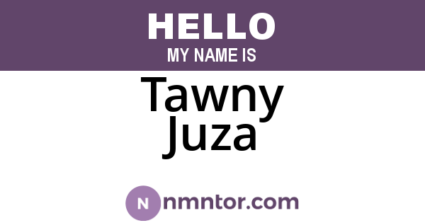 Tawny Juza