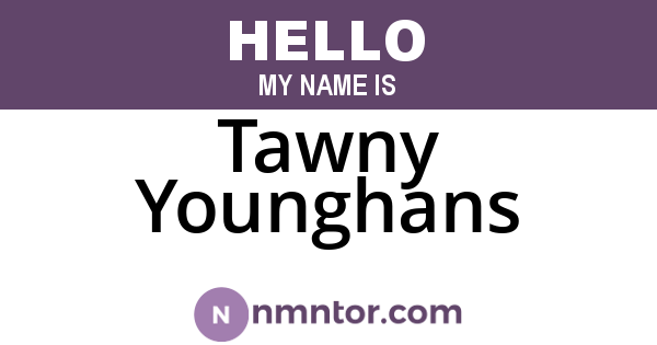 Tawny Younghans