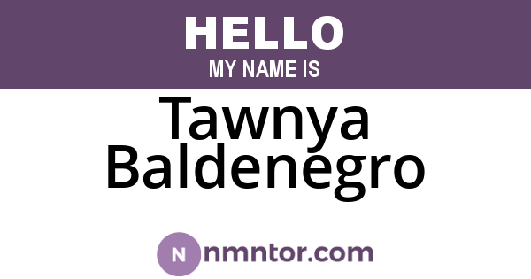 Tawnya Baldenegro
