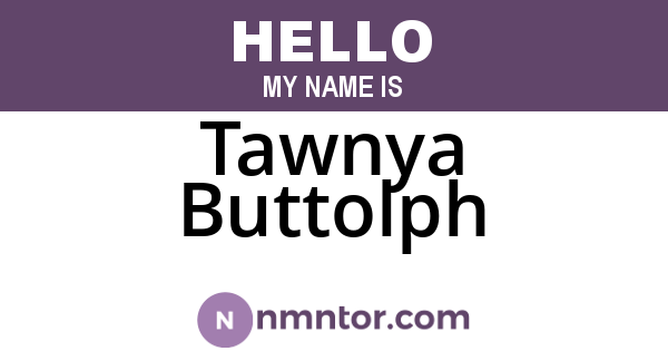 Tawnya Buttolph