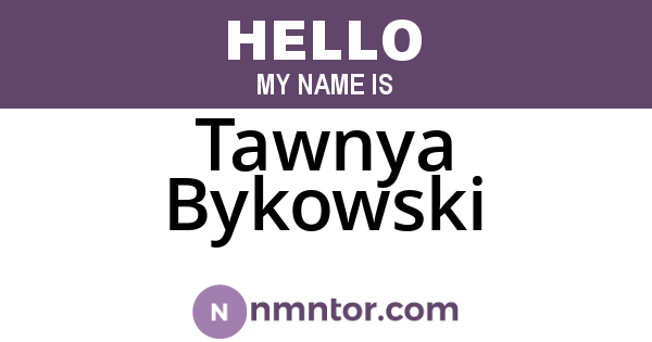 Tawnya Bykowski