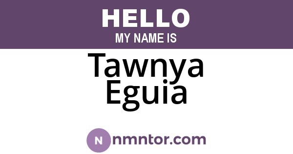 Tawnya Eguia