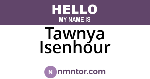 Tawnya Isenhour