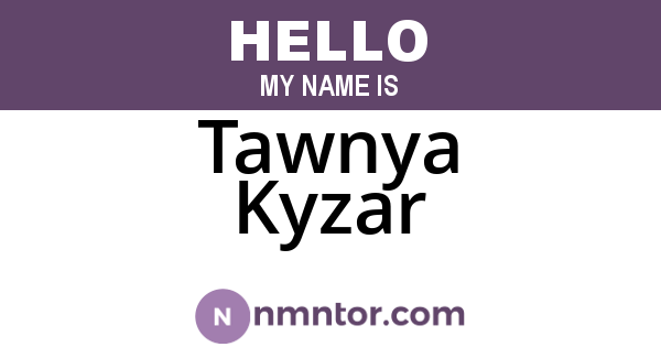 Tawnya Kyzar