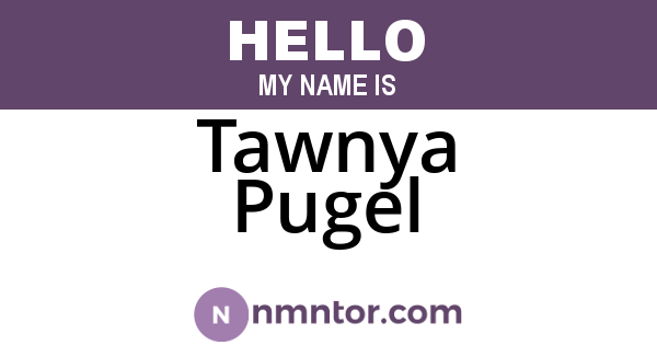Tawnya Pugel