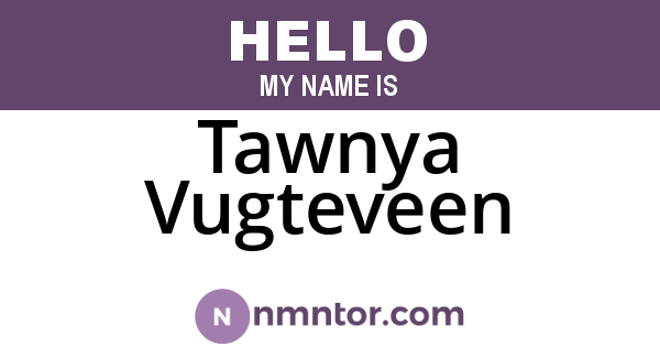 Tawnya Vugteveen