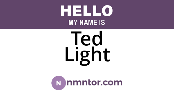 Ted Light