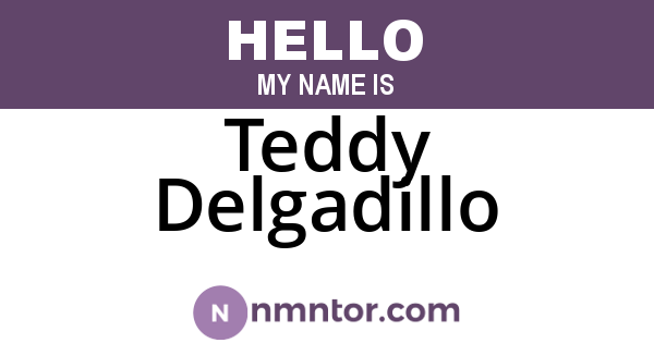 Teddy Delgadillo