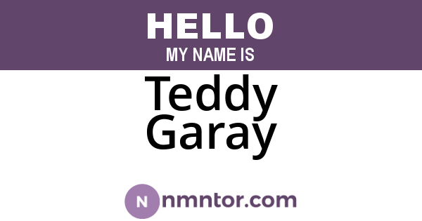Teddy Garay