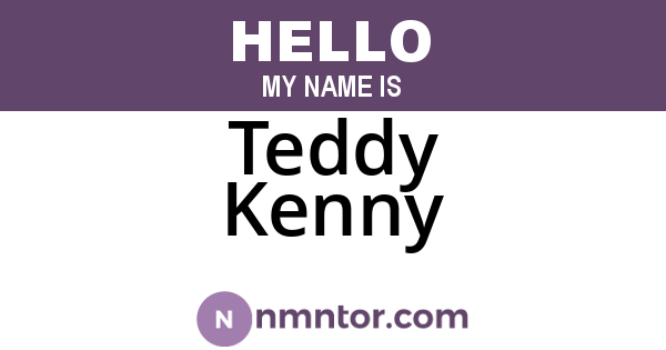 Teddy Kenny