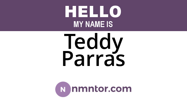 Teddy Parras