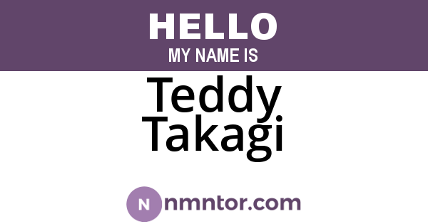 Teddy Takagi