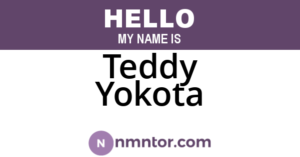 Teddy Yokota