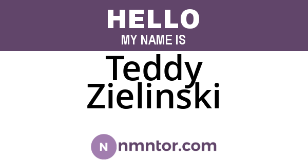 Teddy Zielinski
