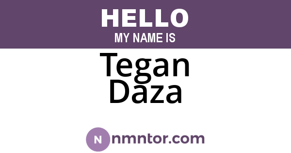 Tegan Daza