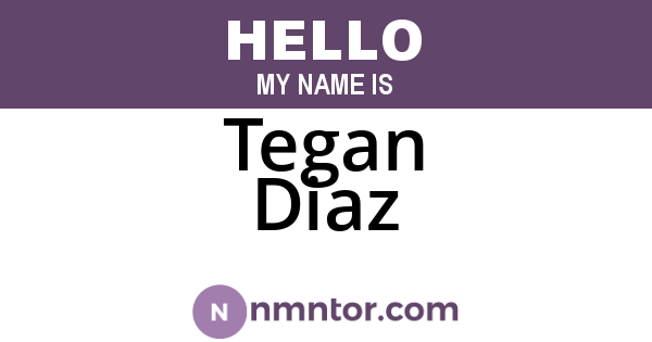 Tegan Diaz