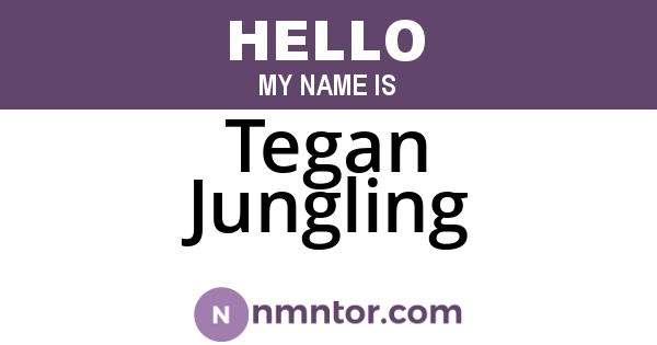Tegan Jungling