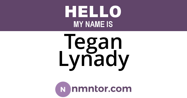 Tegan Lynady