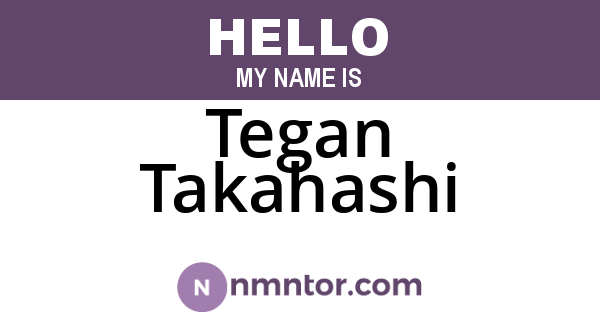Tegan Takahashi