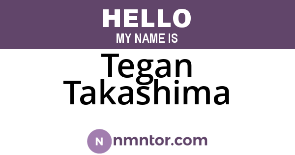Tegan Takashima