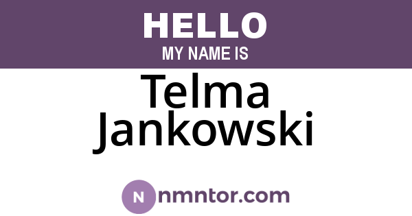 Telma Jankowski