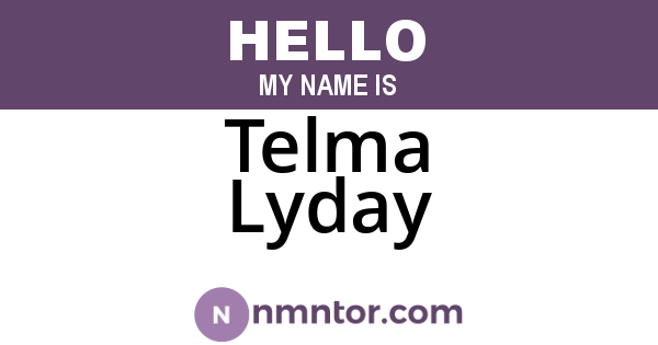 Telma Lyday