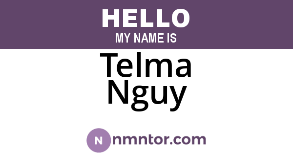 Telma Nguy