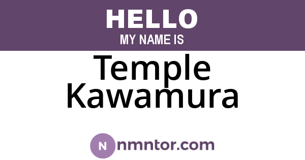 Temple Kawamura