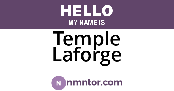 Temple Laforge