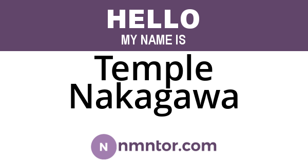 Temple Nakagawa