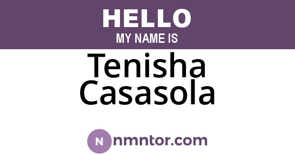 Tenisha Casasola
