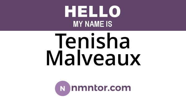 Tenisha Malveaux
