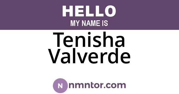 Tenisha Valverde