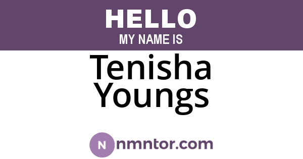 Tenisha Youngs