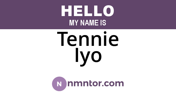 Tennie Iyo