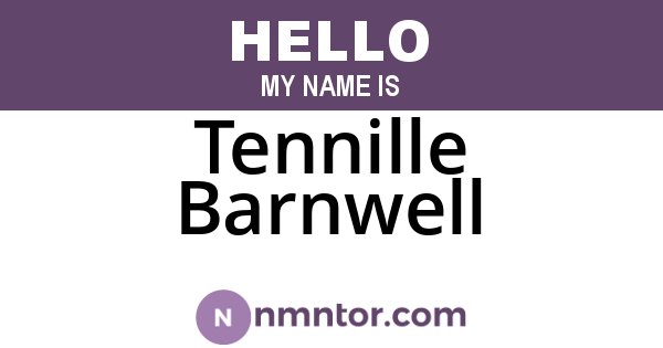 Tennille Barnwell