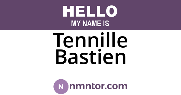 Tennille Bastien