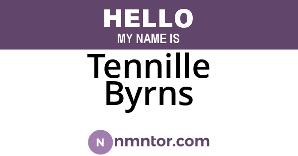 Tennille Byrns