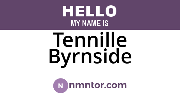 Tennille Byrnside