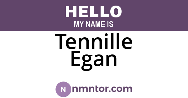 Tennille Egan