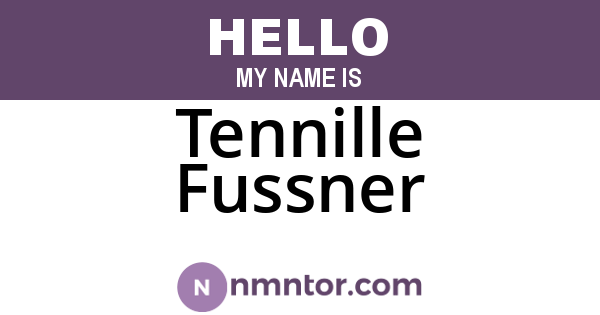 Tennille Fussner