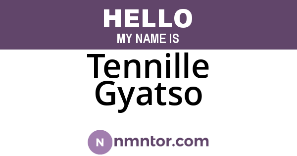Tennille Gyatso