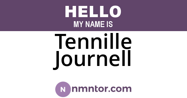 Tennille Journell