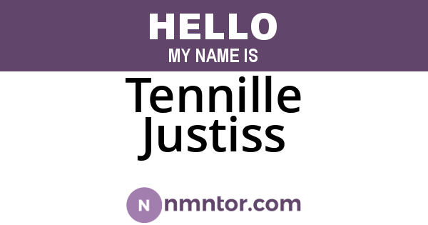 Tennille Justiss